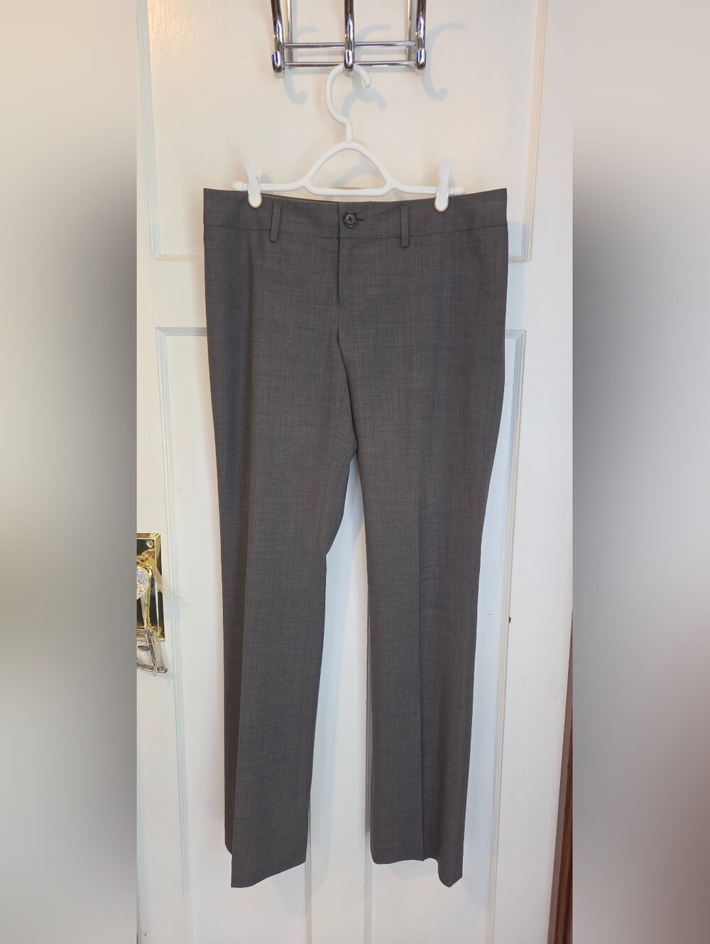 Banana Republic Classic Gray Dress Pants - Tailored Straight Fit
